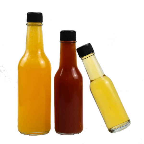 Wholesale 5oz 12oz Ketchup Glass Bottle With Cap