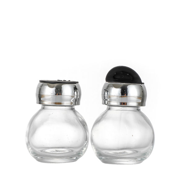 3oz china seasoning storage glass jar