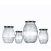 Wholesale Empty Glass Honey Jar With Screw Metal Cap - Image 2