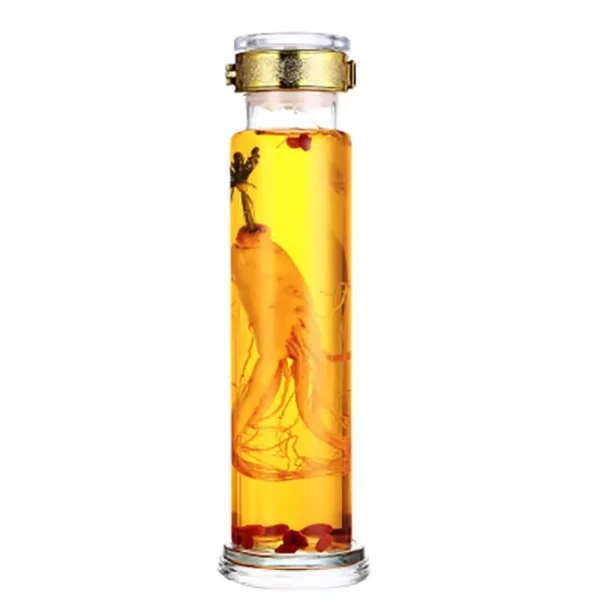 45ml high borosilicate test tube wine bottle