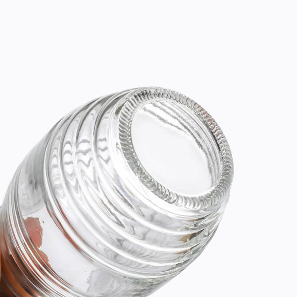 Wholesale Empty Glass Honey Jar With Screw Metal Cap - Image 4