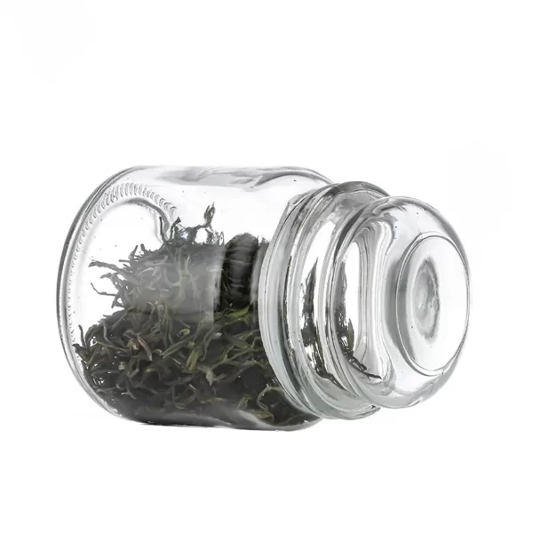 Round shape 500ml 750ml Hemp Glass Jar - Image 4