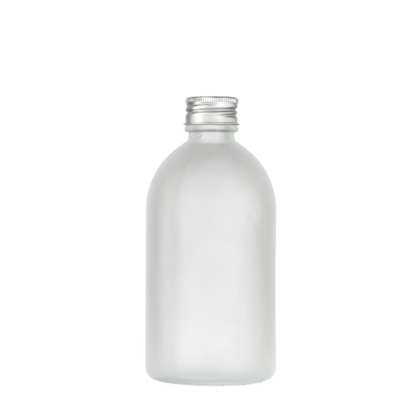 Empty frosted wine beverages glass bottles with food grade cap - Image 2