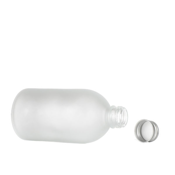 Empty frosted wine beverages glass bottles with food grade cap - Image 4