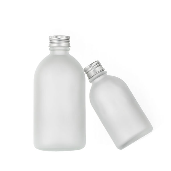 Empty frosted wine beverages glass bottles with food grade cap - Image 5