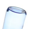 Round shaped blue glass wine bottle with screw cap wholesale - Image 2