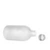 Empty Small Mouth Clear Frosted Bottles Boston Round Beverage Juice Bottle - Image 4