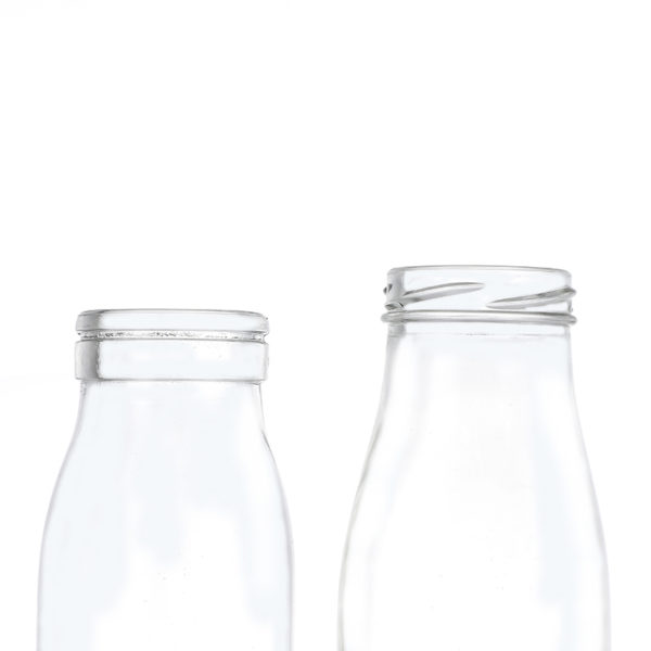 Factory wholesale round shape cold pressed juice glass bottles - Image 3