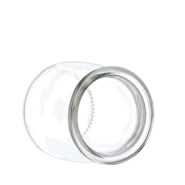 Hot sale empty glass jar yogurt mousse cup pudding jar with plastic lid - Image 3