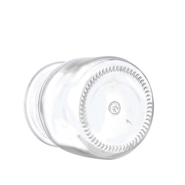 Hot sale empty glass jar yogurt mousse cup pudding jar with plastic lid - Image 4