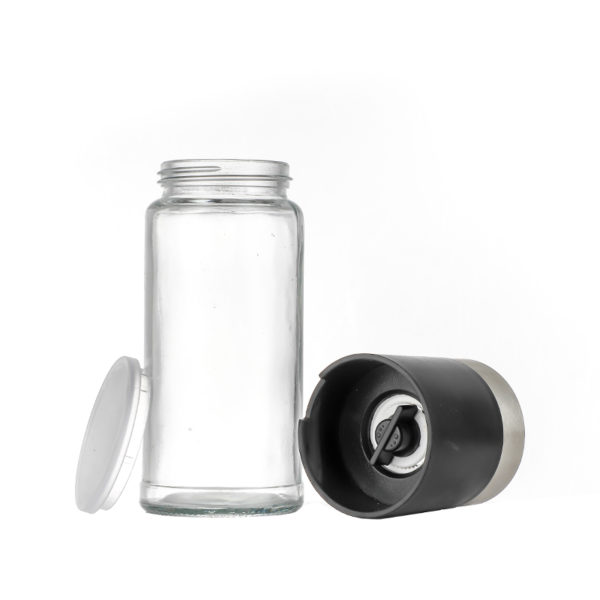 Hot Sale 2-hole Seasoning Bottle Clear Glass Bottle - Image 2