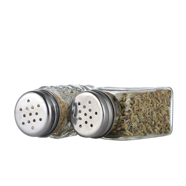 Easy use 2oz 3oz Kitchen Black Pepper Spice Glass Bottle/Jar - Image 2