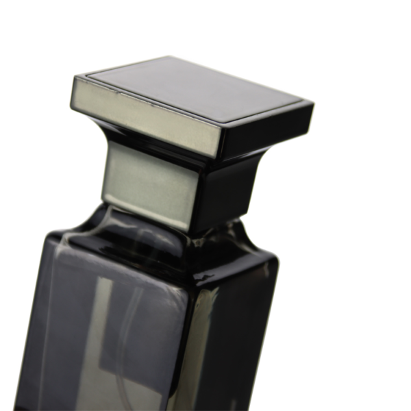 30ml 50ml 100ml men's matte black perfume spray bottles - Image 3