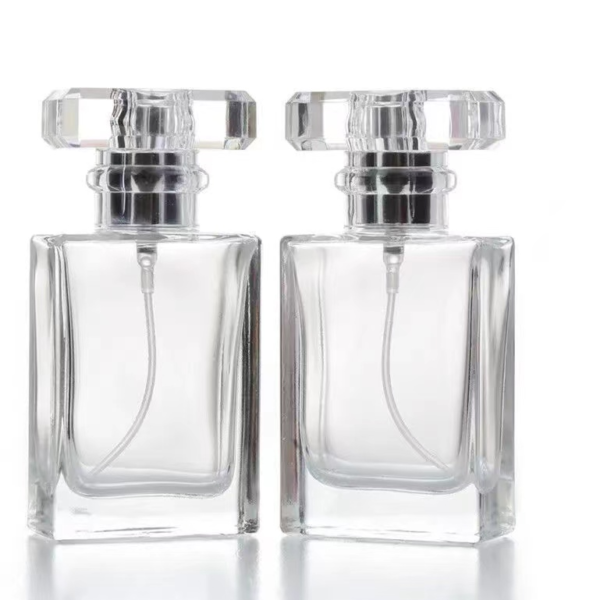Hot sale empty square perfume bottle with lids wholesale - Image 3
