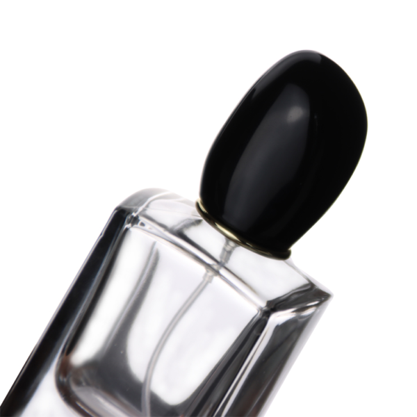 wholesale small glass perfume bottle with plastic lid - Image 2