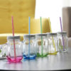 Wholesale Gradient glass bottle mason jars with handle - Image 3